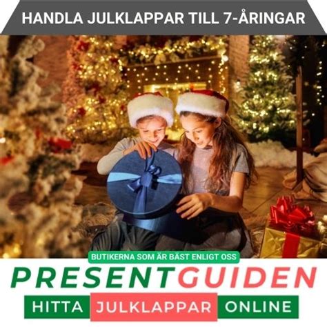 tips på julklappar till 7 åring